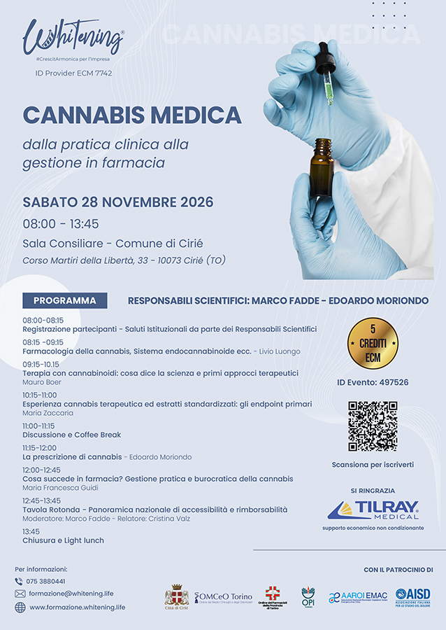 Cannabis medica: dalla pratica clinica alla gestione in farmacia