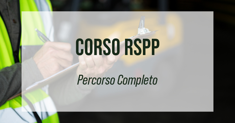 Corso RSPP - Percorso Completo